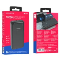 Універсальна мобільна батарея Повербанк Borofone BJ16A 20000mAh Чорний