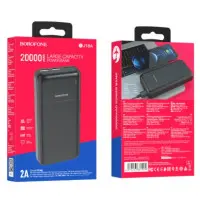 Универсальная мобильная батарея Повербанк Borofone BJ16A 20000mAh Чёрный