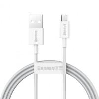 Кабель дата Baseus Superior MicroUSB 1м Білий Кабель дата Baseus Superior MicroUSB 1м Білий