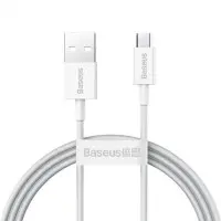 Кабель дата Baseus Superior MicroUSB 1м Белый