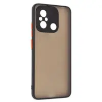 Чехол накладка Gingle Matte Ring Xiaomi Redmi 12C Черная
