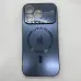 Чехол накладка PC Slim Sapphire MagSafe iPhone 15 Pro Черная (Graphite Black)