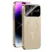 Чехол накладка PC Slim Sapphire MagSafe iPhone 13 Золотая (Champaign Gold)