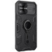 Чехол накладка Nillkin Camshield Armor iPhone 12/12 pro  Чёрная