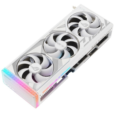 Видеокарта ASUS RTX 4080 ROG STRIX GAMING OC 16G WHITE, белый