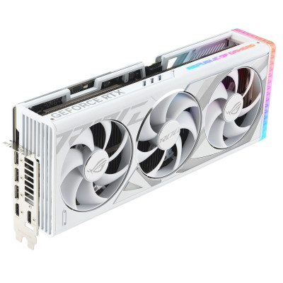 Видеокарта ASUS RTX 4080 ROG STRIX GAMING OC 16G WHITE, белый