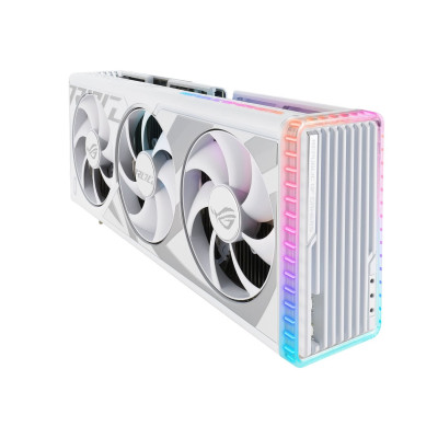 Відеокарта ASUS RTX 4080 ROG STRIX GAMING OC 16G WHITE, білий