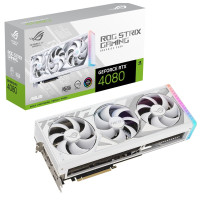 Видеокарта ASUS RTX 4080 ROG STRIX GAMING 16G WHITE, белый Видеокарта ASUS RTX 4080 ROG STRIX GAMING 16G WHITE, белый