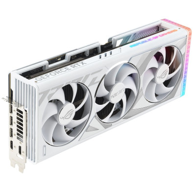 Відеокарта ASUS RTX 4080 ROG STRIX GAMING 16G WHITE, білий