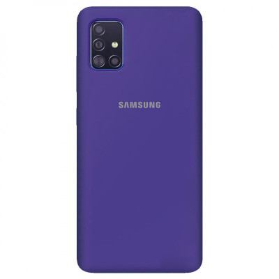 Чехол накладка HC Samsung A515 (A51) Фиолетовая