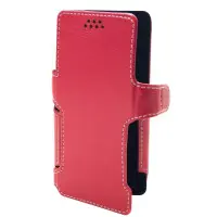 Универсальный чехол книжка 6.0" SC Широкоформатная Красная Универсальный чехол книжка 6.0" SC Широкоформатная Красная