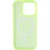 Чохол накладка Smoky MagSafe iPhone 17 Зелена/Fluorescent Green Чохол накладка Smoky MagSafe iPhone 17 Зелена/Fluorescent Green