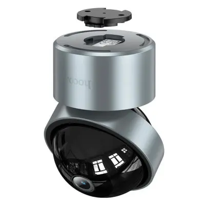 Смарт камера Hoco D5 Indoor PTZ HD camera поворотная Серая