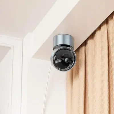 Смарт камера Hoco D5 Indoor PTZ HD camera поворотная Серая
