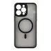 Чехол накладка Anti drop Camera MagSafe iPhone 14 Pro Max Черная