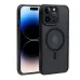 Чехол накладка Anti drop Camera MagSafe iPhone 14 Pro Max Черная