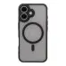 Чехол накладка Anti drop Camera MagSafe iPhone 16 Черная