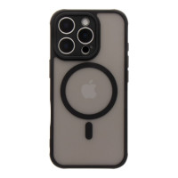 Чехол накладка Anti drop Camera MagSafe iPhone 16 Pro Черная Чехол накладка Anti drop Camera MagSafe iPhone 16 Pro Черная