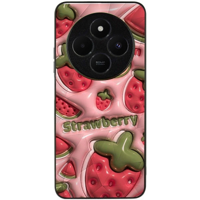 Чехол накладка Prisma Fluffie Xiaomi Redmi 14C/Poco C75 Арбуз