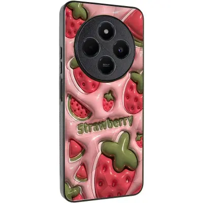 Чехол накладка Prisma Fluffie Xiaomi Redmi 14C/Poco C75 Арбуз