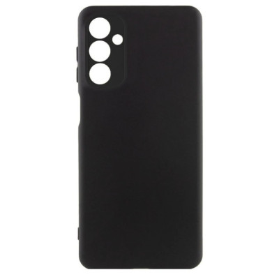 Чехол накладка Getman Liquid Silk Samsung A057 (A05s) Черная