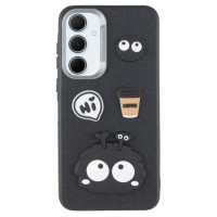 Чохол накладка Leather Toys Samsung A165 (A16 4G/5G) Monster/Black Чохол накладка Leather Toys Samsung A165 (A16 4G/5G) Monster/Black