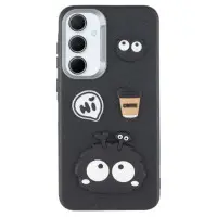 Чехол накладка Leather Toys Samsung A165 (A16 4G/5G) Monster/Black