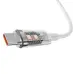 Кабель дата Baseus Explorer Type-C to Type-C 100W 1м Белый