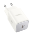 Мережевий зарядний пристрій Hoco N43  VistaPD 30W 1-Type-C Білий (Moonlight White)