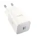 Мережевий зарядний пристрій Hoco N43 Vista PD 30W 1-Type-C Белый (Moonlight White)