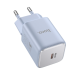 Мережевий зарядний пристрій Hoco N43  VistaPD 30W 1-Type-C Блакитний (Ice Blue)