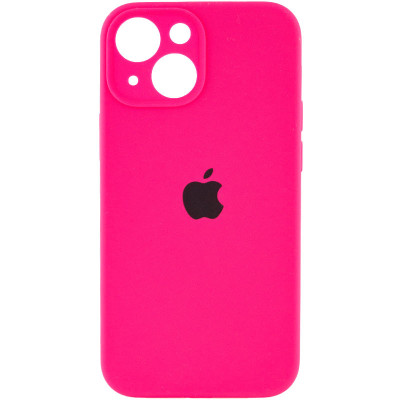 Чехол накладка HC iPhone 15 Розовая  /Barbie pink Full