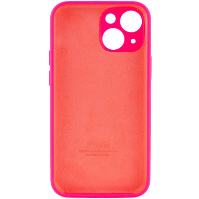 Чехол накладка HC iPhone 15 Розовая  /Barbie pink Full