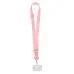 Шнурок (широкий) для смартфона 150 см Рожевий  (Light Pink)