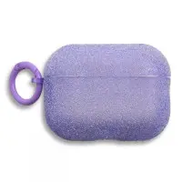 Чохол для навушників AirPods Pro 2 Shine with Ring Бузковий Lavander