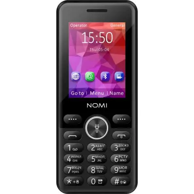 Мобільний телефон Nomi i2412 Black, чорний Мобільний телефон Nomi i2412 Black, чорний