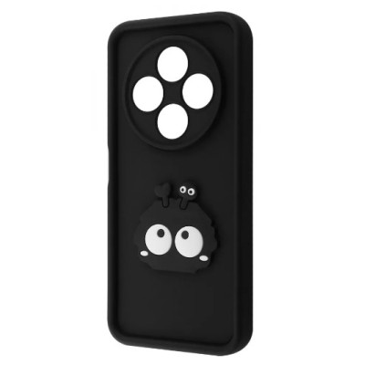 Чехол накладка Pretty Things Xiaomi Redmi 14C Чорна/ Глаза