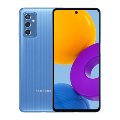 Смартфон Samsung Galaxy M52 5G 6/128GB Blue, голубой