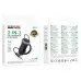 AUX Трансмітер Borofone BC64 USB-A + USB-C Чорний AUX Трансмітер Borofone BC64 USB-A + USB-C Чорний
