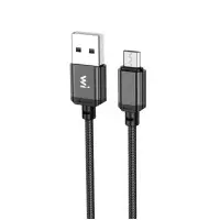 Кабель дата Wibrand Cobra Micro 1м Чёрный Кабель дата Wibrand Cobra Micro 1м Чёрный
