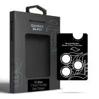 Захисне скло на камеру ArmorStandart Black Icon  iPhone 17 Pro/17 Pro Max Silver