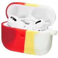 Чохол для AirPods Pro Colorfull Червоний/Білий