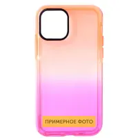 Чехол накладка Sunny Gradient Xiaomi Redmi Note 11/ Note 11S Оранжевый/Розовый