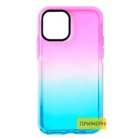Чехол накладка Sunny Gradient Xiaomi Redmi Note 11/Note 11S Розовый/Голубой