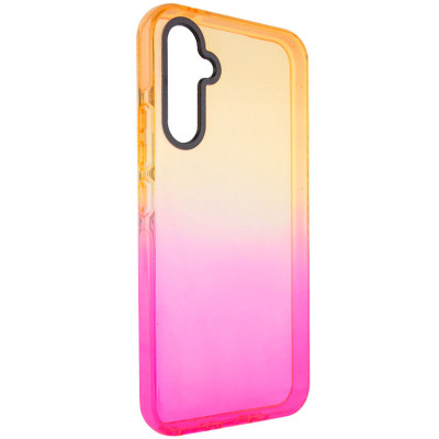Чохол накладка Sunny Gradient Samsung A245 (A24) Помаранчевий/ Рожевий