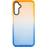Чехол накладка Sunny Gradient Samsung A245 (A24) Оранжевый/ Синий