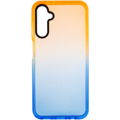 Чохол накладка Sunny Gradient Samsung A245 (A24) Помаранчевий/ Синій