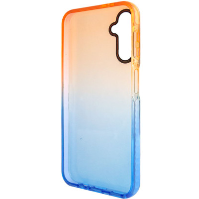 Чохол накладка Sunny Gradient Samsung A245 (A24) Помаранчевий/ Синій