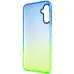 Чехол накладка Sunny Gradient Samsung A245 (A24) Синий/ Салатовый Чехол накладка Sunny Gradient Samsung A245 (A24) Синий/ Салатовый