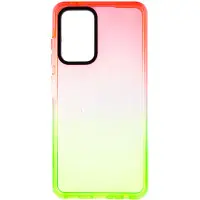 Чохол накладка Sunny Gradient Samsung A525 (A52) Рожевий/Салатовий